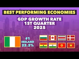 [UPDATE] GDP Growth Rate of Nations - 1st Quarter 2025 | Fastest-Growing Economies 2025 | Facts Nerd