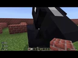 Mitch plays Minecraft with McDonalds skins