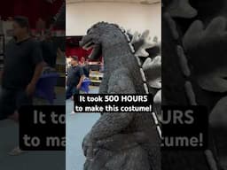 This Godzilla Costume Is So Epic!