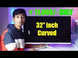Zebronics 32 inch Curved monitor || 11000 rs only