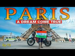 PARIS !! Dream Come True | ENTERED FRANCE | Ep-73