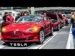 TESLA Factory🚘 Production line: Model 3 + Model Y Assembly🔥Manufacturing [Car GIGA FACTORY]