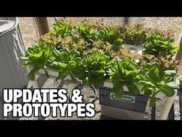 Updates: System Prototypes, Deep Flow Technique Strawberries, Hooch SBS Hive (Side by Side Hive)