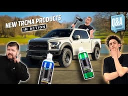 NEW TRCMA Products Tested w/ Dane, Lucas & Anthony | Detailing Q&A
