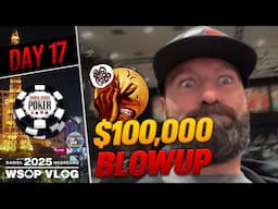 DRAMA ERUPTS in the $100K HIGH ROLLER! - Daniel Negreanu 2025 WSOP VLOG Day 17