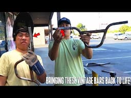 Vintage BMX Bars DESTROYED? Watch EPIC BMX Bring Them Back from the Dead! 🔥