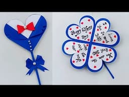 HAPPY FATHER’S DAY card | Fathers Day Greeting Card | Handmade Card for Father’s Day