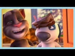 pastel en la cabeza | Talking Tom | Wildbrain Niños