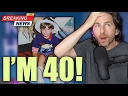 Breaking News! I Am FORTY! Birthday Livestream!!!