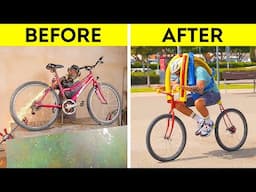 Build Your Own All-Terrain Bike! 🚵‍♂️💥 Plus Genius Bicycle Hacks You’ll Want to Try!