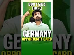 Top 5 Documents You Need for Germany Opportunity Card 2025
