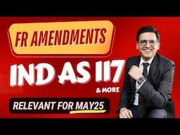 FR Amendments May25 - IndAS 117 Insurance Contracts & Others