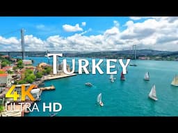 12 HOURS DRONE FILM: " TURKEY in 4K " + Relaxation Film 4K ( Beautiful places in the world 4k )