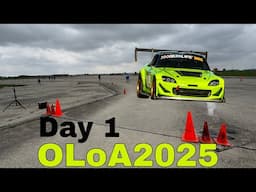 Day 1, One Lap of America, skidpad & AutoX