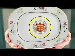 Man Buys $5 Plate In Thrift Store - He Takes A Closer Look & Gets The Shock Of His Life!