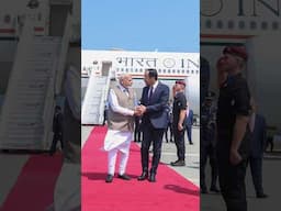 PM Modi arrives in Cyprus | #shorts