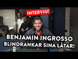 "DET DÄR ÄR MIN HATLÅT!" Intervju med Benjamin Ingrosso (NRJ MORGON)