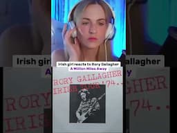 Irish Girl's First Time EVER Hearing Rory Gallagher - A Million Miles Away | Diane Reacts