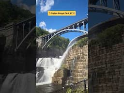 Croton Gorge weekend escape🌊💑 #crotongorgepark #waterfall #couplegoals #shorts #fun #newyork #usa