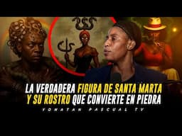 EX SATANISTA MARITZA AIMON LA VERDADERA FIGURA DE SANTA MARTA Y SU ROSTRO QUE CONVIERTE EN PIEDRA
