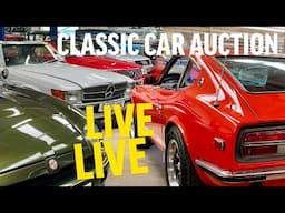 LIVE CLASSIC CAR AUCTION! Anglia Car Auctions June 2025 sale - Day One