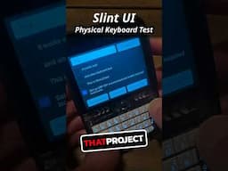 ESP32-S3 T-Deck Plus + Slint UI = Smooth Keyboard Input!