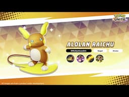 Alolan Raichu Moves Overview | Pokémon UNITE