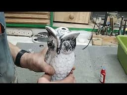 The Story of the  Phoenix and the Owl Lamp in the Secret Underground Laboratory and Salvage