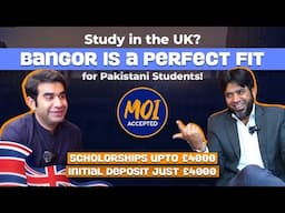 Study in UK 2025 Without IELTS | Bangor University | £4000 Scholarship | MOI Accepted | Low Deposit