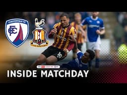 INSIDE MATCHDAY: Chesterfield v Bradford City