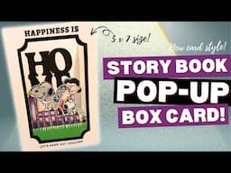 Is this a NEW Pop-Up Box Style Card?! | Story Book Card!