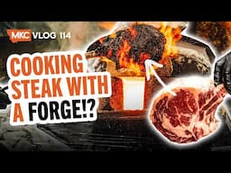 COOKING STEAK WITH A FORGE?!
