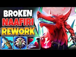 REWORKED NAAFIRI MID IS SO BROKEN - How To Play Naafiri Gameplay Guide | Best Build & Runes S15