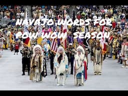 Navajo Grandma "NAVAJO WORDS FOR POW WOW SEASON"