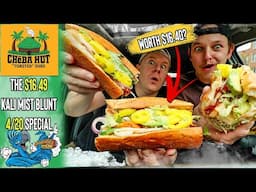 Trying The Kali Mist Blunt From Cheba Hut for 4/20 | Worth $16.49?