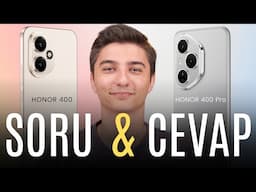 HONOR 400 Serisi Hakkında Merak Edilenler! | Soru & Cevap