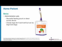 Use of Commercial Blended Tube Feeding Products in the Home Patient