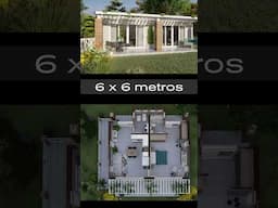 Casa de 36 m2 con hermosa galería 😍