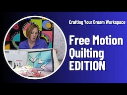 Crafting Your Dream Workspace: Free Motion Quilting Edition - 3 Inspiring Options!