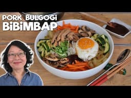 Pork Bulgogi Bibimbap | Crispy Rice, Bold Flavors, Healthy & So Satisfying! 🍚🔥