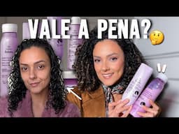 TESTEI a linha Natura Todo Dia para CACHOS e CRESPOS - Vale a pena?