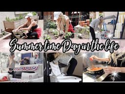DAY IN THE LIFE  // BUSY DAY OF GARDENING, COOKING, CLEANING FOR OUR FAMILY OF 6