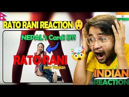 Cardi B of Nepal?! 🇳🇵💥 My First Reaction to Jeny Yonjan – Rato Rani | Indian Reaction
