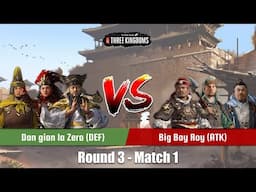 The Sally Out Defense | Don gian la Zero (DEF) vs Big Boy Roy (ATK) | Subscribers Game Season 4 R3M1