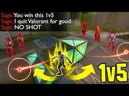 50 Times Valorant Players Clutched a 1v5