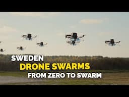 Inside Sweden’s Autonomous Drone Army: 100 Drones, 1 Operator