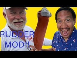 Sunfish Sailboat Rudder Modification | Todd Edwards