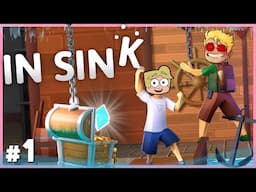 🔴Zed & Tango are Puzzled!!! In Sink: Co-op Puzzle Game! Levels 1, 2 & 3