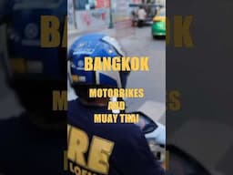 BANGKOK 🇹🇭 Motorbikes and Muay Thai #backpacking #bangkok #travel