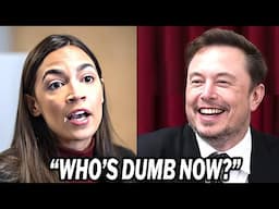 AOC Thinks She’s Smarter Than Elon Musk & gets Humiliated
